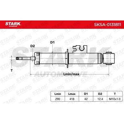 Amortyzator Stark SKSA-0131811 SKSA-0131811 - foto 3