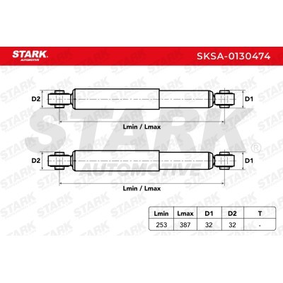 Amortyzator Stark SKSA-0130474 SKSA-0130474 - foto 4