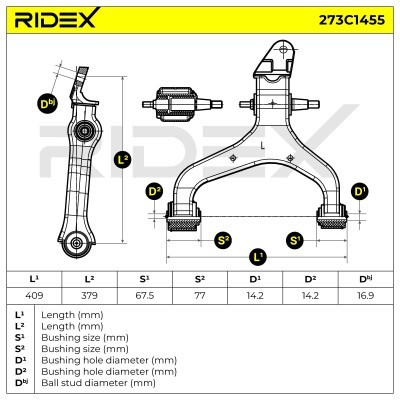 Wahacz RIDEX 273C1455 273C1455 - foto 6