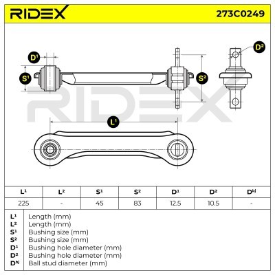 Wahacz RIDEX 273C0249 273C0249 - foto 5
