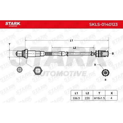 Sonda Lambda Stark SKLS-0140123 SKLS-0140123 - foto 6