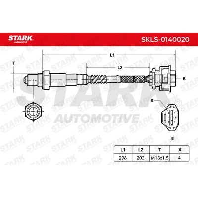 Sonda Lambda Stark SKLS-0140020 SKLS-0140020 - foto 3
