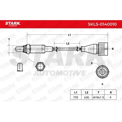 Sonda Lambda Stark SKLS-0140010 SKLS-0140010 - foto 3