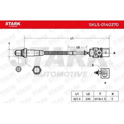 Sonda Lambda Stark SKLS-0140370 SKLS-0140370 - foto 5