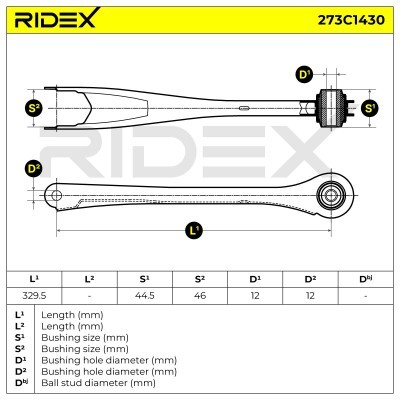 Wahacz RIDEX 273C1430 273C1430 - foto 5