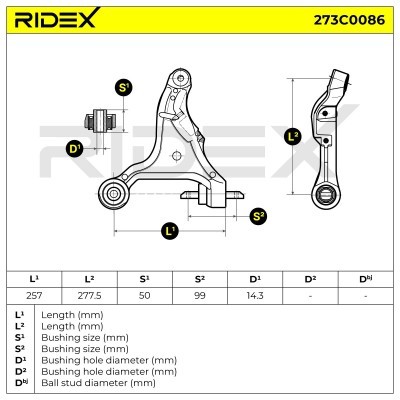 Wahacz RIDEX 273C0086 273C0086 - foto 3