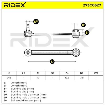 Wahacz RIDEX 273C0527 273C0527 - foto 3