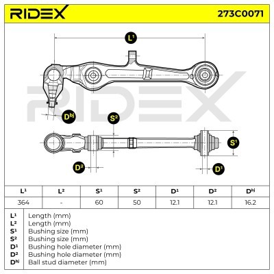 Wahacz RIDEX 273C0071 273C0071 - foto 6