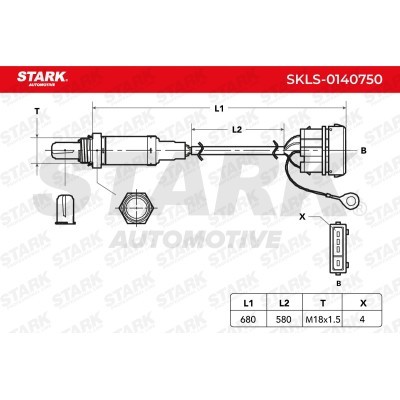 Sonda Lambda Stark SKLS-0140750 SKLS-0140750 - foto 6
