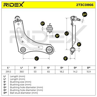 Wahacz RIDEX 273C0866 273C0866 - foto 6