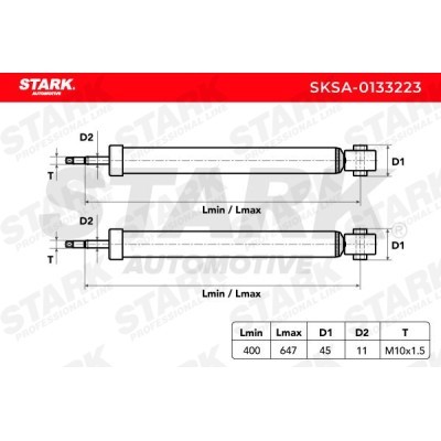 Amortyzator Stark SKSA-0133223 SKSA-0133223 - foto 5