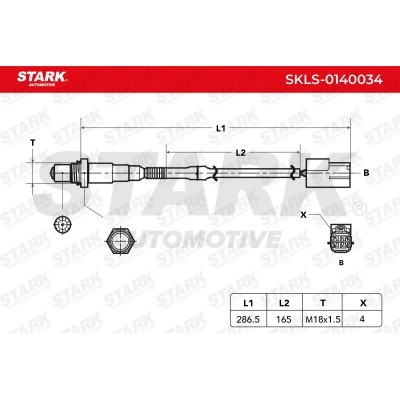 Sonda Lambda Stark SKLS-0140034 SKLS-0140034 - foto 6