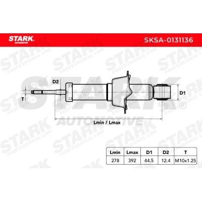 Amortyzator Stark SKSA-0131136 SKSA-0131136 - foto 3