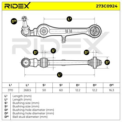 Wahacz RIDEX 273C0924 273C0924 - foto 6