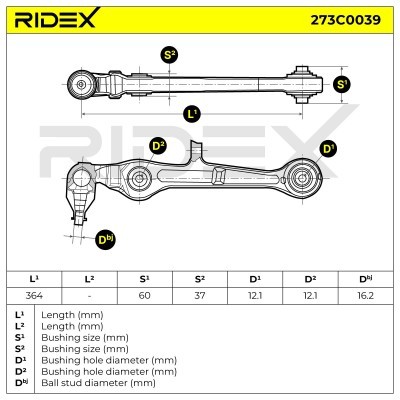 Wahacz RIDEX 273C0039 273C0039 - foto 13