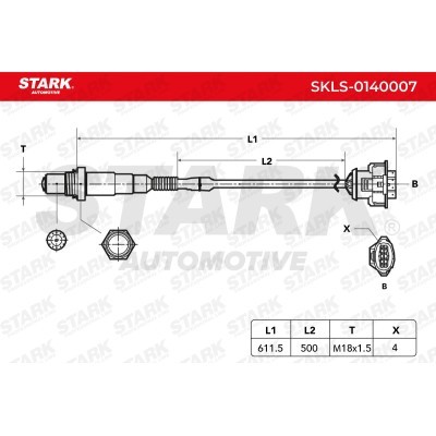 Sonda Lambda Stark SKLS-0140007 SKLS-0140007 - foto 3