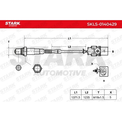 Sonda Lambda Stark SKLS-0140429 SKLS-0140429 - foto 5