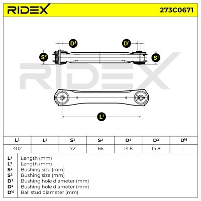 Wahacz RIDEX 273C0671 273C0671 - foto 7