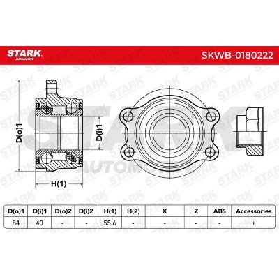 Łożysko Koła Stark SKWB-0180222 SKWB-0180222 - foto 4