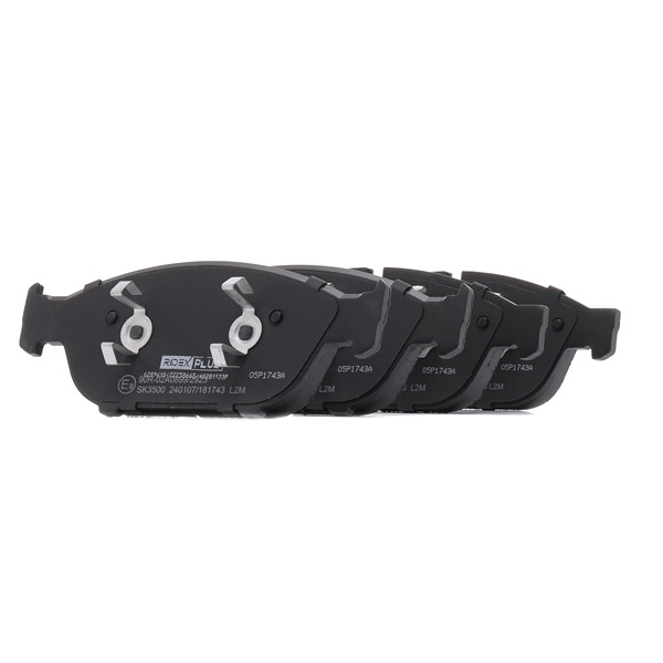 Klocki hamulcowe RIDEX 402B1133P 402B1133P - foto 1