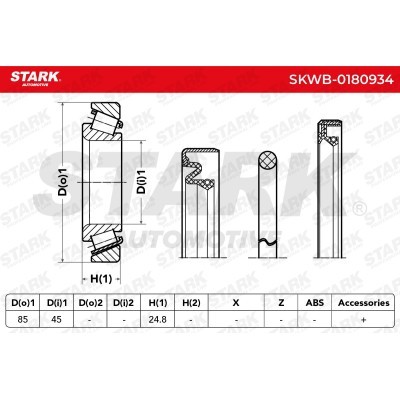 Łożysko Koła Stark SKWB-0180934 SKWB-0180934 - foto 6