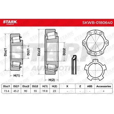 Łożysko Koła Stark SKWB-0180640 SKWB-0180640 - foto 8