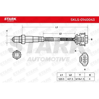 Sonda Lambda Stark SKLS-0140043 SKLS-0140043 - foto 7