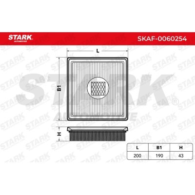 Filtr Powietrza Stark SKAF-0060254 SKAF-0060254 - foto 6