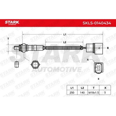 Sonda Lambda Stark SKLS-0140434 SKLS-0140434 - foto 6