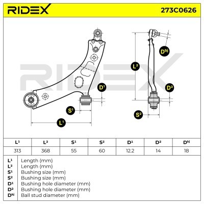 Wahacz RIDEX 273C0626 273C0626 - foto 8