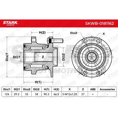 Łożysko Koła Stark SKWB-0181162 SKWB-0181162 - foto 5