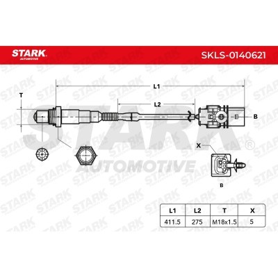 Sonda Lambda Stark SKLS-0140621 SKLS-0140621 - foto 6