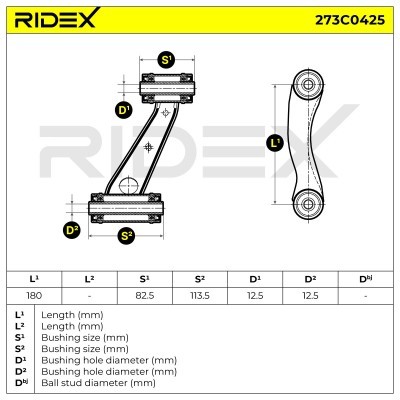 Wahacz RIDEX 273C0425 273C0425 - foto 8