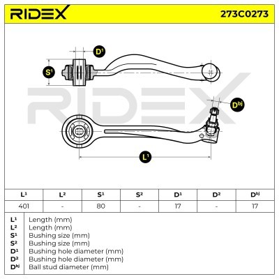 Wahacz RIDEX 273C0273 273C0273 - foto 9