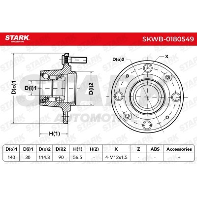 Łożysko Koła Stark SKWB-0180549 SKWB-0180549 - foto 3