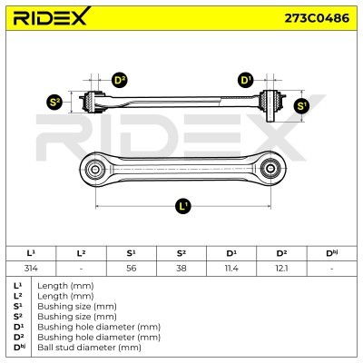 Wahacz RIDEX 273C0486 273C0486 - foto 5