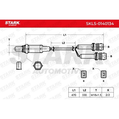 Sonda Lambda Stark SKLS-0140134 SKLS-0140134 - foto 2