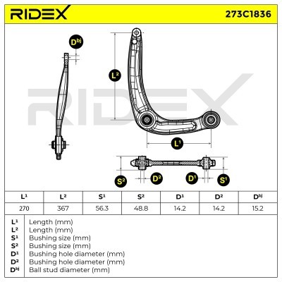 Wahacz RIDEX 273C1836 273C1836 - foto 8