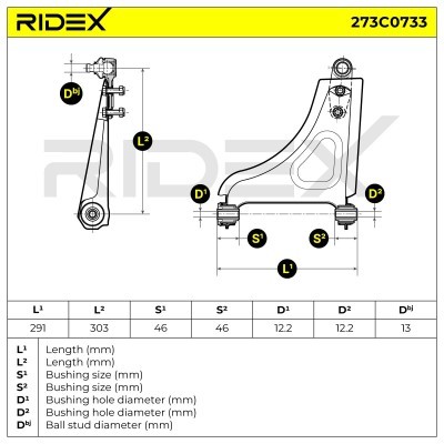 Wahacz RIDEX 273C0733 273C0733 - foto 7
