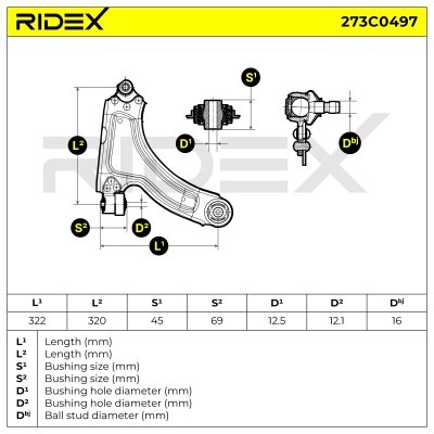 Wahacz RIDEX 273C0497 273C0497 - foto 6