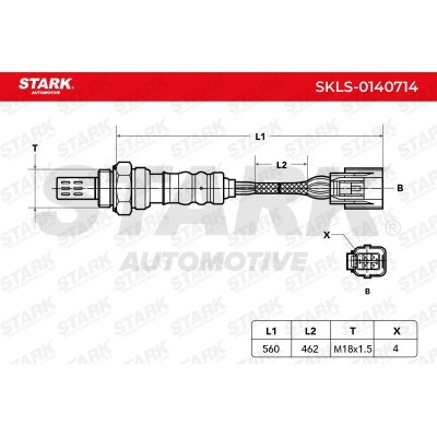 Sonda Lambda Stark SKLS-0140714 SKLS-0140714 - foto 6