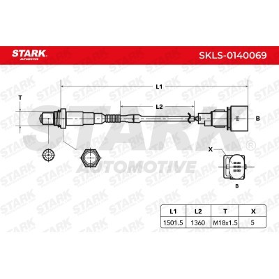 Sonda Lambda Stark SKLS-0140069 SKLS-0140069 - foto 6