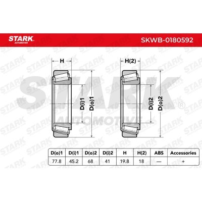 Łożysko Koła Stark SKWB-0180592 SKWB-0180592 - foto 6
