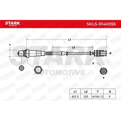 Sonda Lambda Stark SKLS-0140055 SKLS-0140055 - foto 3