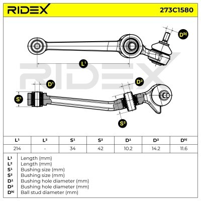 Wahacz RIDEX 273C1580 273C1580 - foto 6