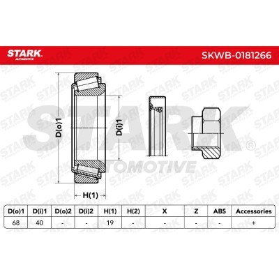 Łożysko Koła Stark SKWB-0181266 SKWB-0181266 - foto 6