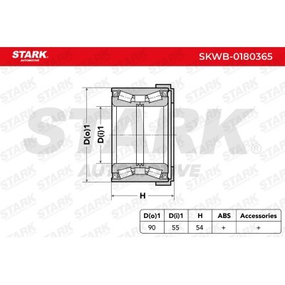 Łożysko Koła Stark SKWB-0180365 SKWB-0180365 - foto 2