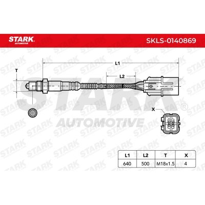 Sonda Lambda Stark SKLS-0140869 SKLS-0140869 - foto 6