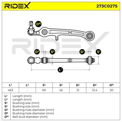 Wahacz RIDEX 273C0275 273C0275 - foto 6