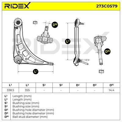 Wahacz RIDEX 273C0579 273C0579 - foto 5